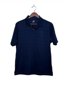 John Ashford Polo Golf Shirt Navy Men's Size S